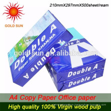 HOT SALE !!! double a a4 copy paper 80gsm 75gsm 70gsm